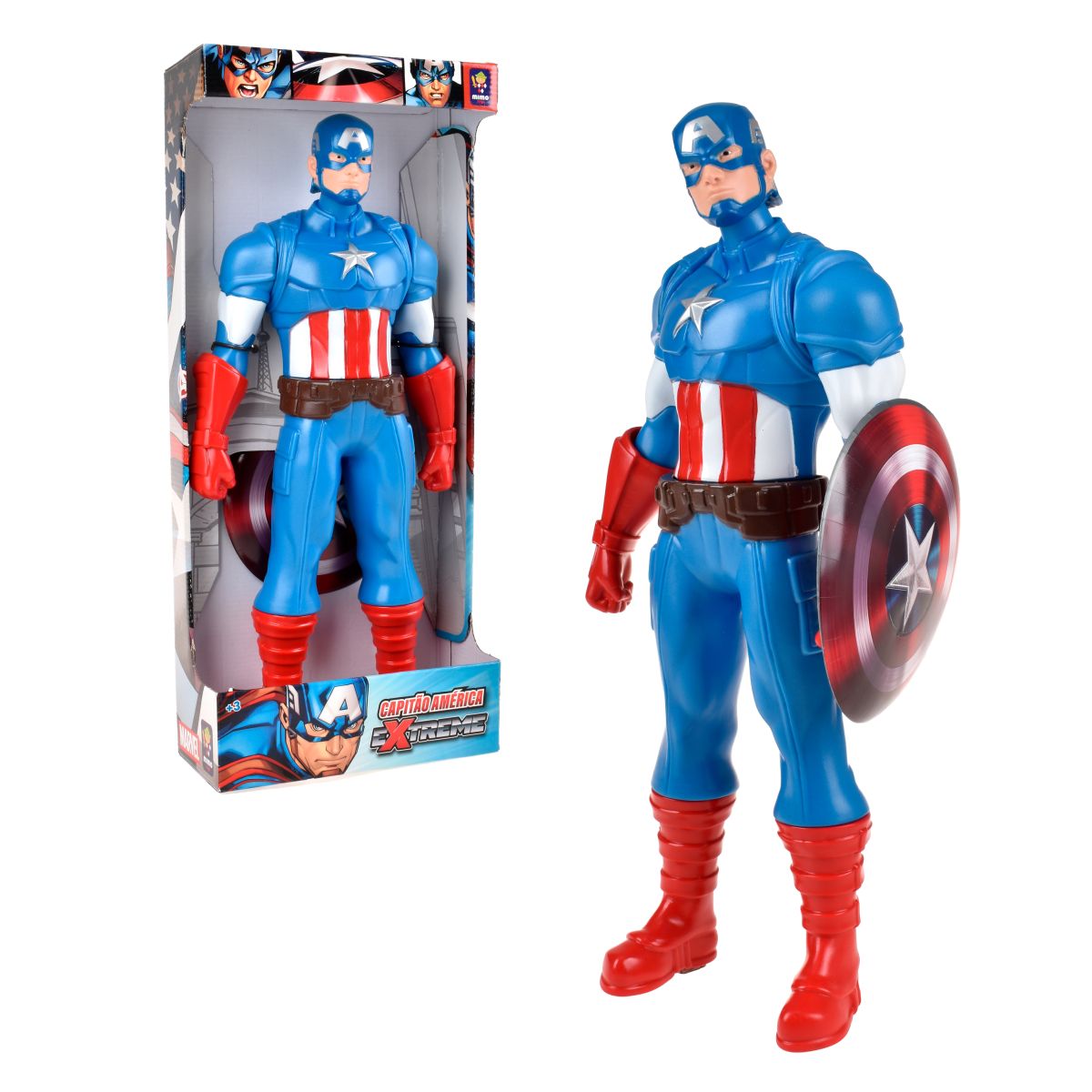 Figura 50 Cms Extreme Capitan America De Marvel
